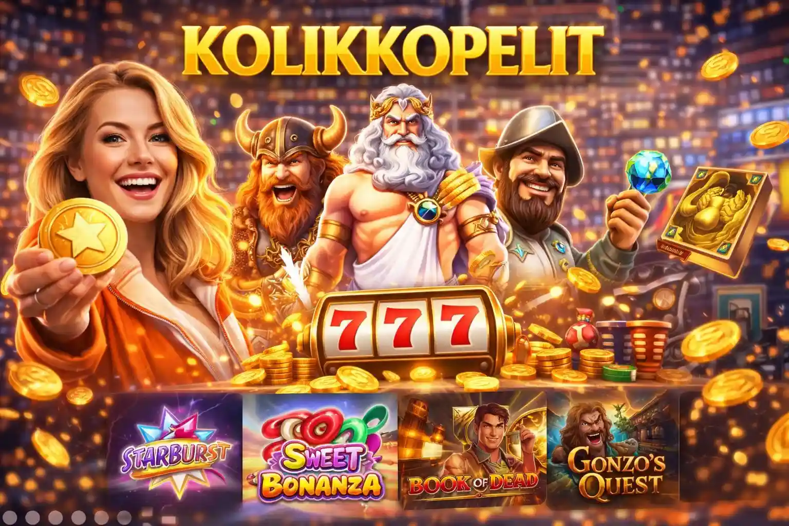 Suositut kolikkopelit Pelaajat nauttivat suosituista kolikkopeleistä ja voittavat suuria palkintoja
