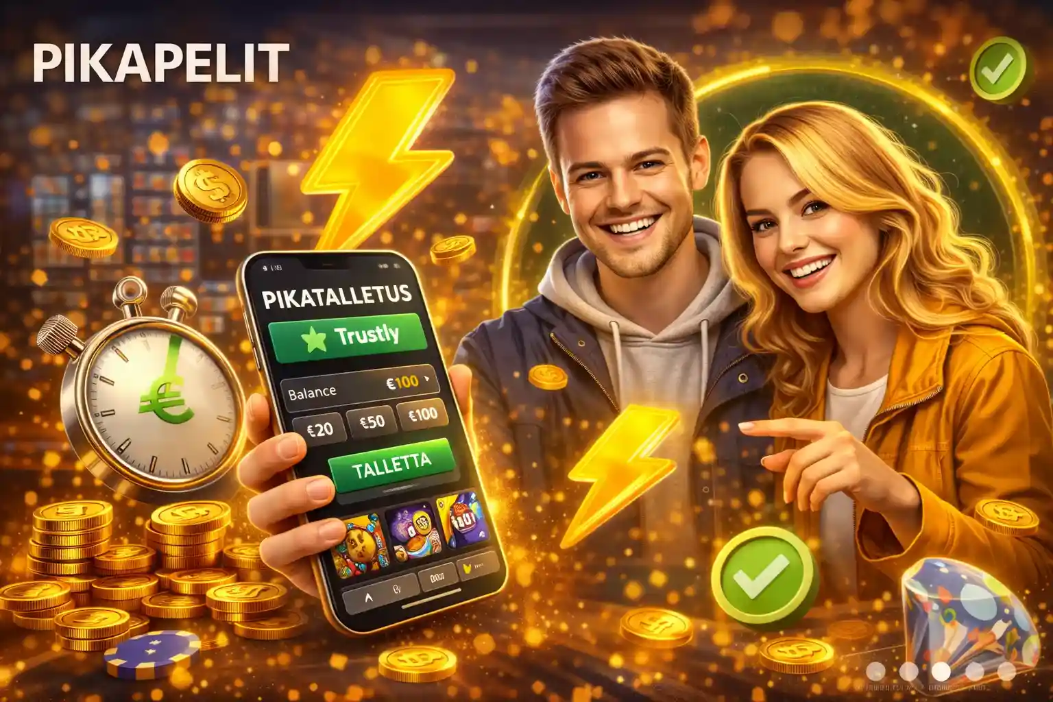 Pelaajat tekevät nopeita talletuksia ja pelaavat ilman viivettä mobiilissa